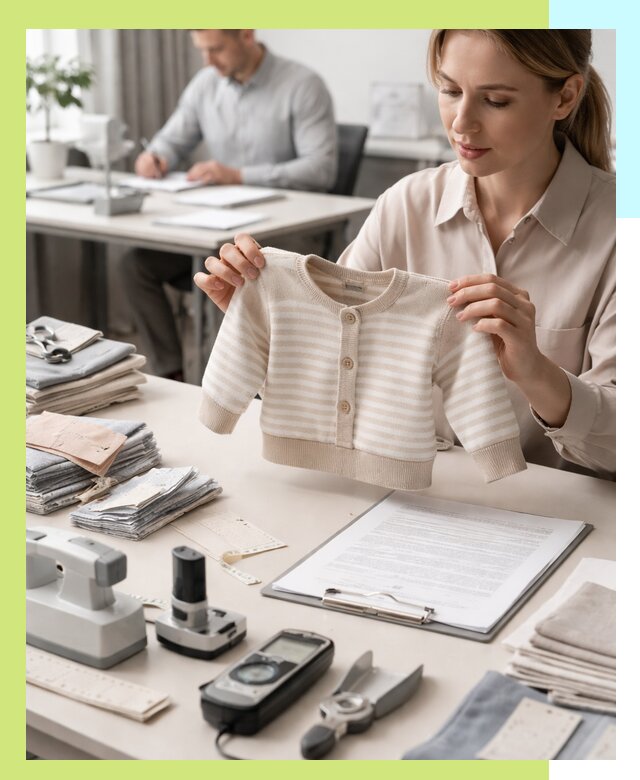 Сертификация детской одежды и текстильных изделий в Кимрах