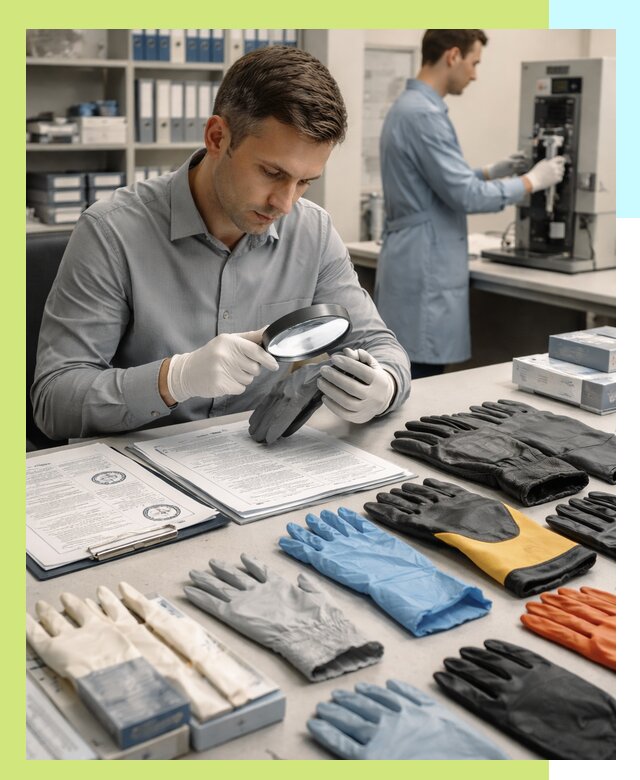 Сертификация перчаток и средств защиты продукции в Кимрах