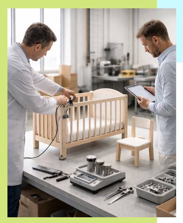 Сертификация детской мебели и проверка безопасности в Кимрах