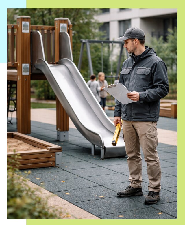 Сертификация детских площадок в Кимрах от 26098 р. | Алешин-Кмы