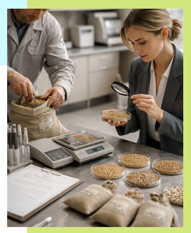 Сертификация зерна в Кимрах по цене от 15659 р. | Алешин-Кмы