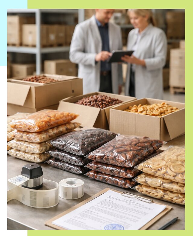 Сертификация сухофруктов в Кимрах от 12527 р. | Алешин-Кмы под ключ