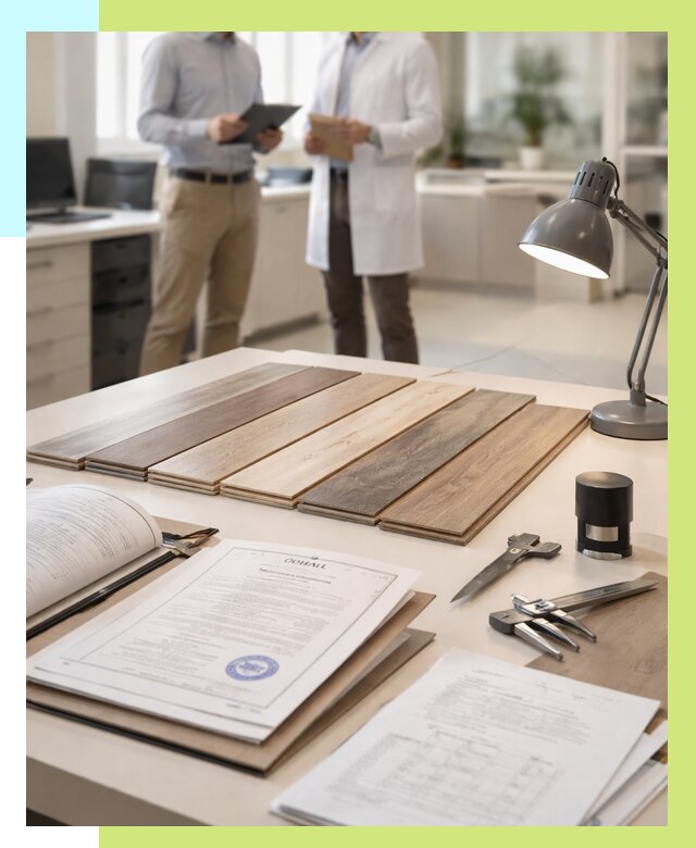 Сертификация ламината в Кимрах от 18790 р. под ключ | Алешин-Кмы