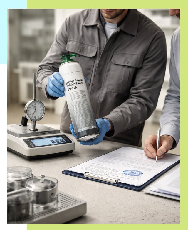 Сертификация монтажной пены в Кимрах от 15659 р. | Алешин-Кмы