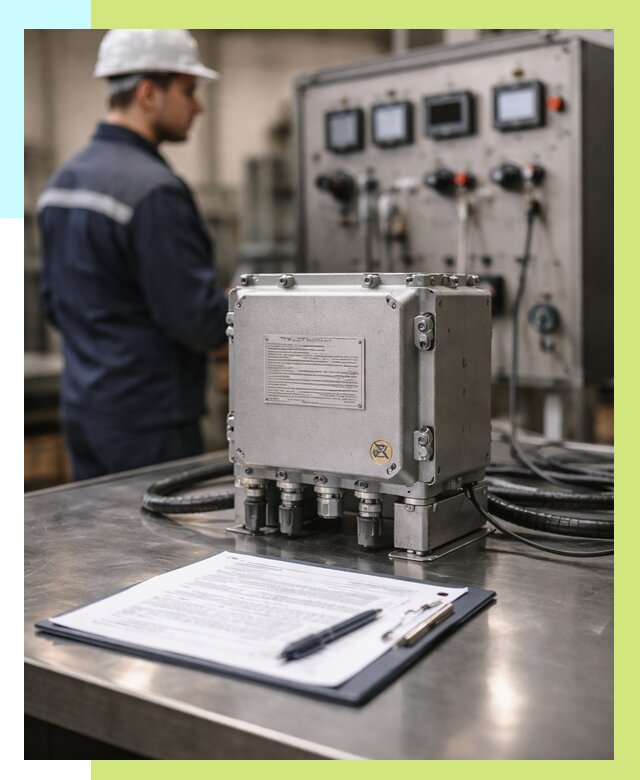 Сертификация взрывозащищенного оборудования в Кимрах от 36537 р. | Алешин-Кмы