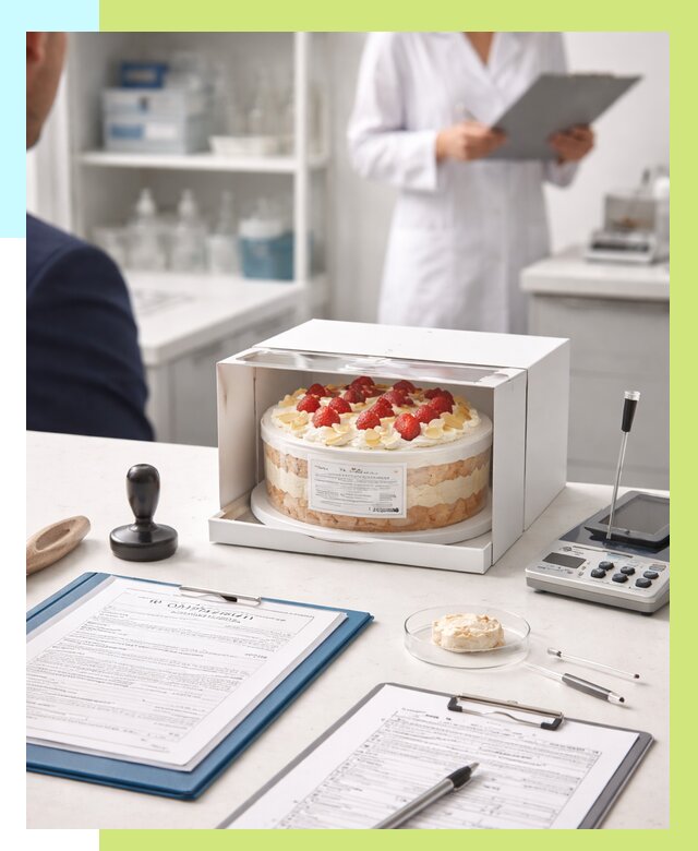 Сертификация тортов в Кимрах от 9395 р. заказать | Алешин-Кмы