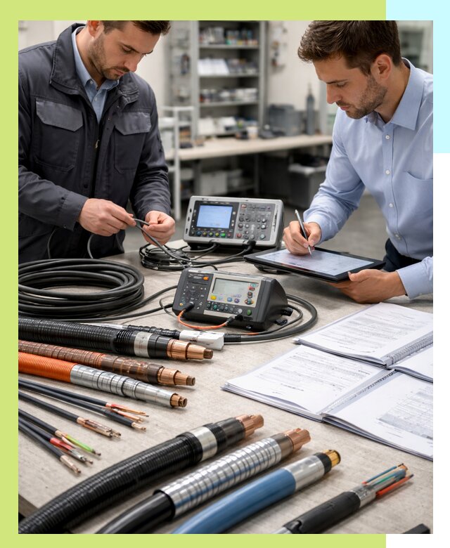 Сертификация кабеля и электропроводки в Кимрах под ключ