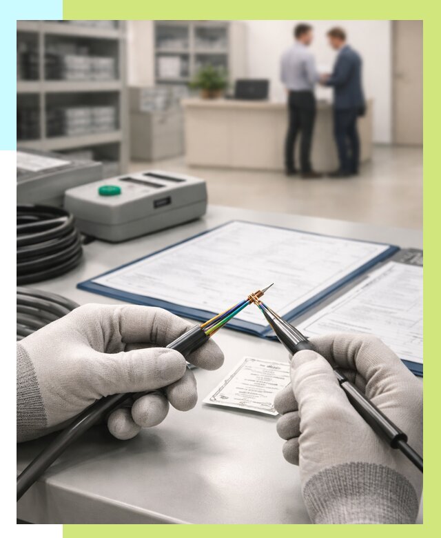 Сертификация провода в Кимрах от 18790 р. в Алешин-Кмы