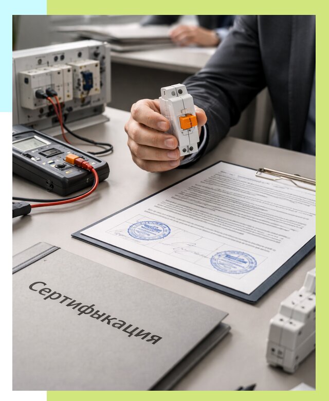 Сертификация выключателей под ключ в Кимрах от 15659 р. | Алешин-Кмы