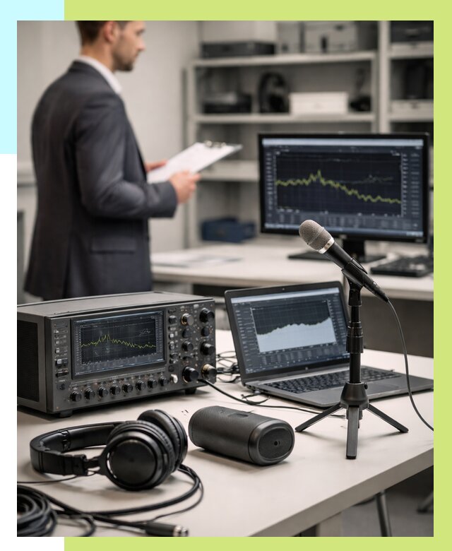 Сертификация аудиотехники в Кимрах от 15659 р., Алешин-Кмы