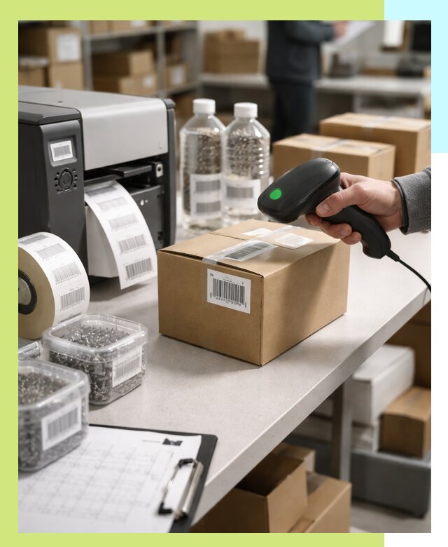 Штрихкодирование продукции и маркировка для продажи в Кимрах