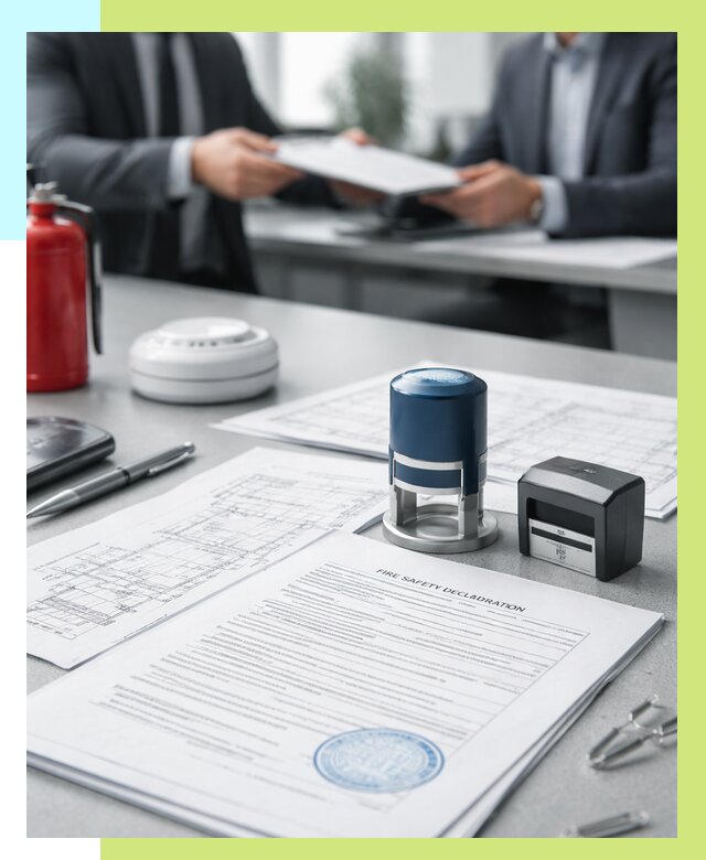 Декларация пожарной безопасности в Кимрах от 8351 р. | Алешин-Кмы