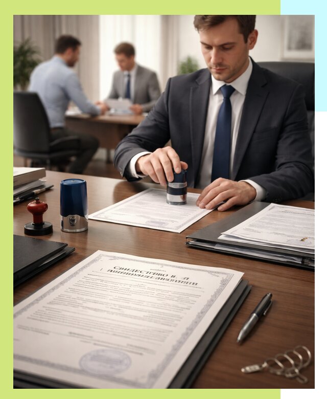 Оформление свидетельства о государственной регистрации в Кимрах