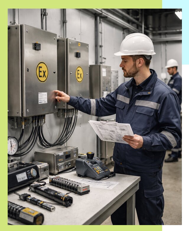 Сертификат взрывозащиты промышленного оборудования в Кимрах