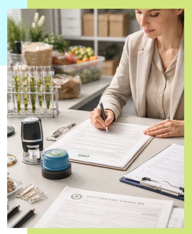 Фитосанитарный сертификат оформить в Кимрах от 4698 р. | Алешин-Кмы