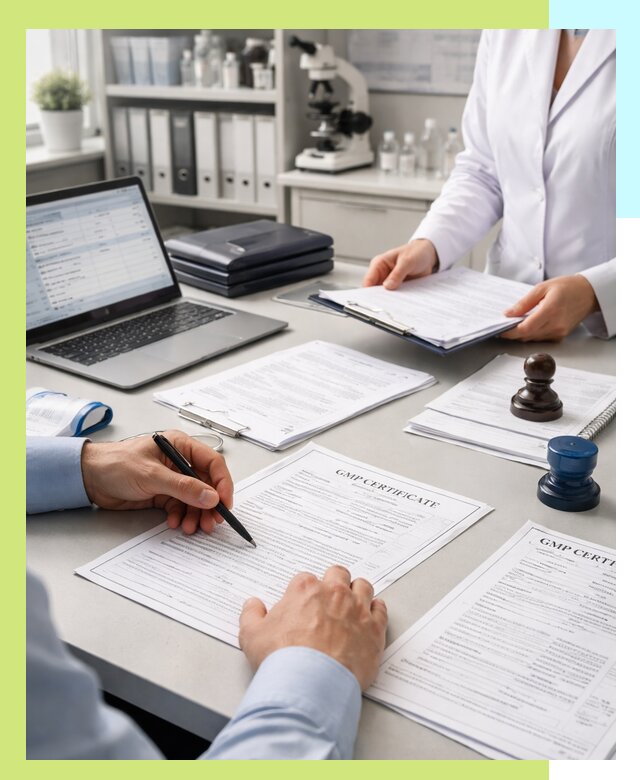 Оформление сертификата GMP в Кимрах для фармпроизводства