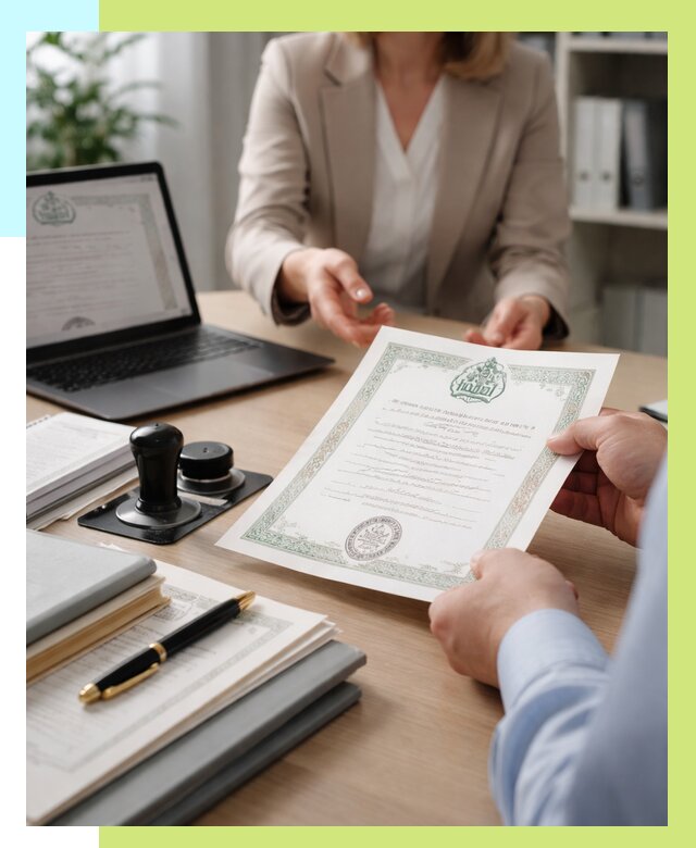 Халяль сертификат в Кимрах, получить от 15659 р. | Алешин-Кмы