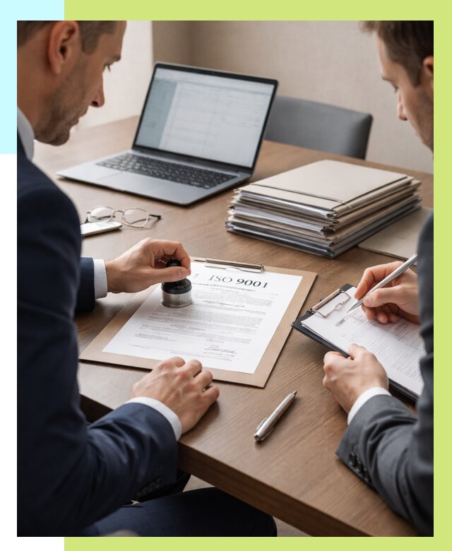 Сертификат ISO 9001 в Кимрах купить от 83512 р. | Алешин-Кмы