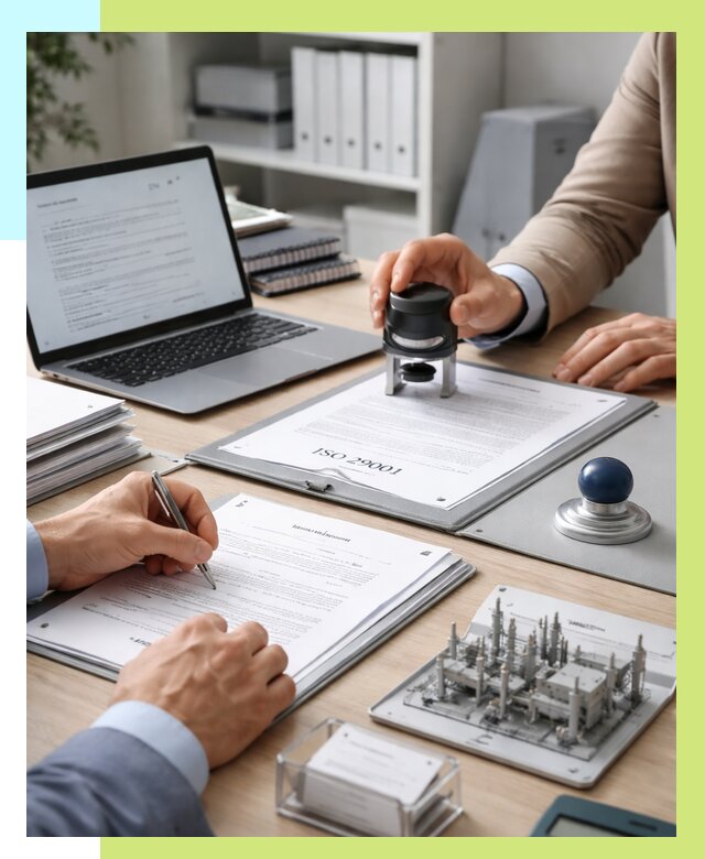 Сертификат ISO 29001 в Кимрах под ключ от 78293 р. | Алешин-Кмы