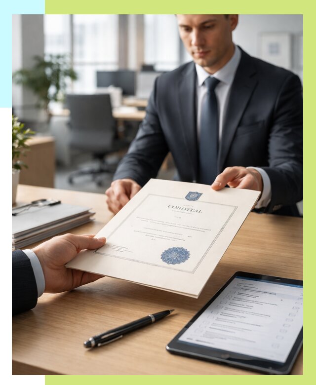 Сертификат ISO 30301 в Кимрах от 36537 р. | Алешин-Кмы - под ключ